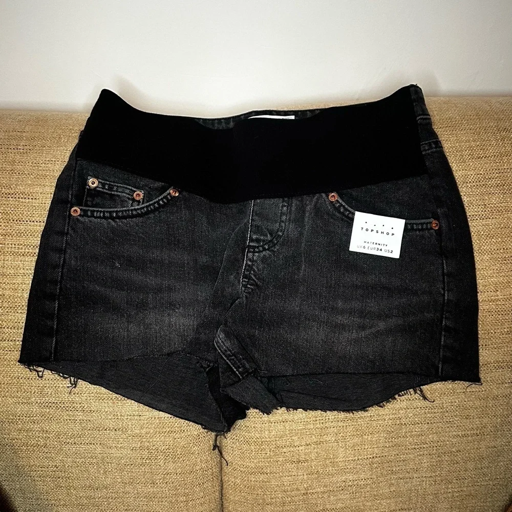 ASOS Top Shop Maternity Jean Shorts